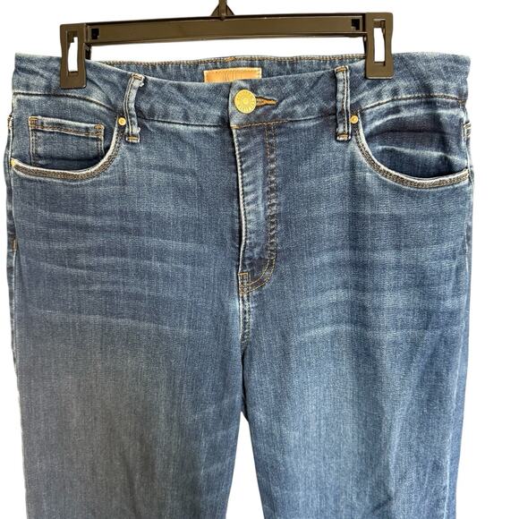 Kut From The Kloth Jeans Women's Meg Fab Ab Wide Legs Sz 12 Bohemian High Rise - Picture 2 of 10